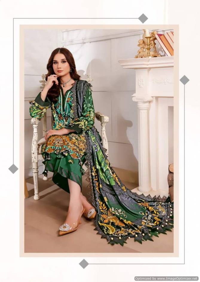 Florence Vol 2 By Al Karam Cambric Cotton Pakistani Dress Material Wholesale Shop In Surat